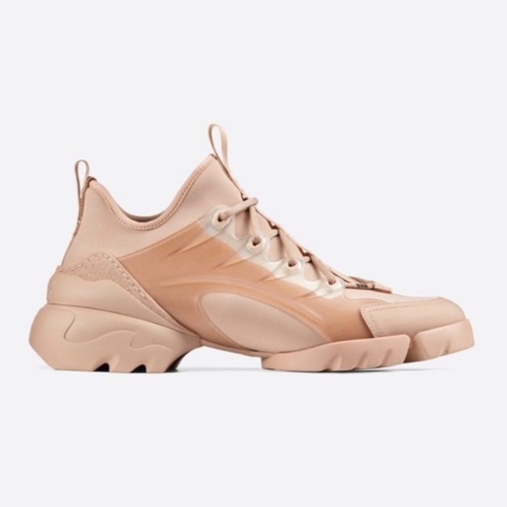 DIOR SNEAKERS pink nude - D-CONNECT SNEAKERNude Technical Fabric